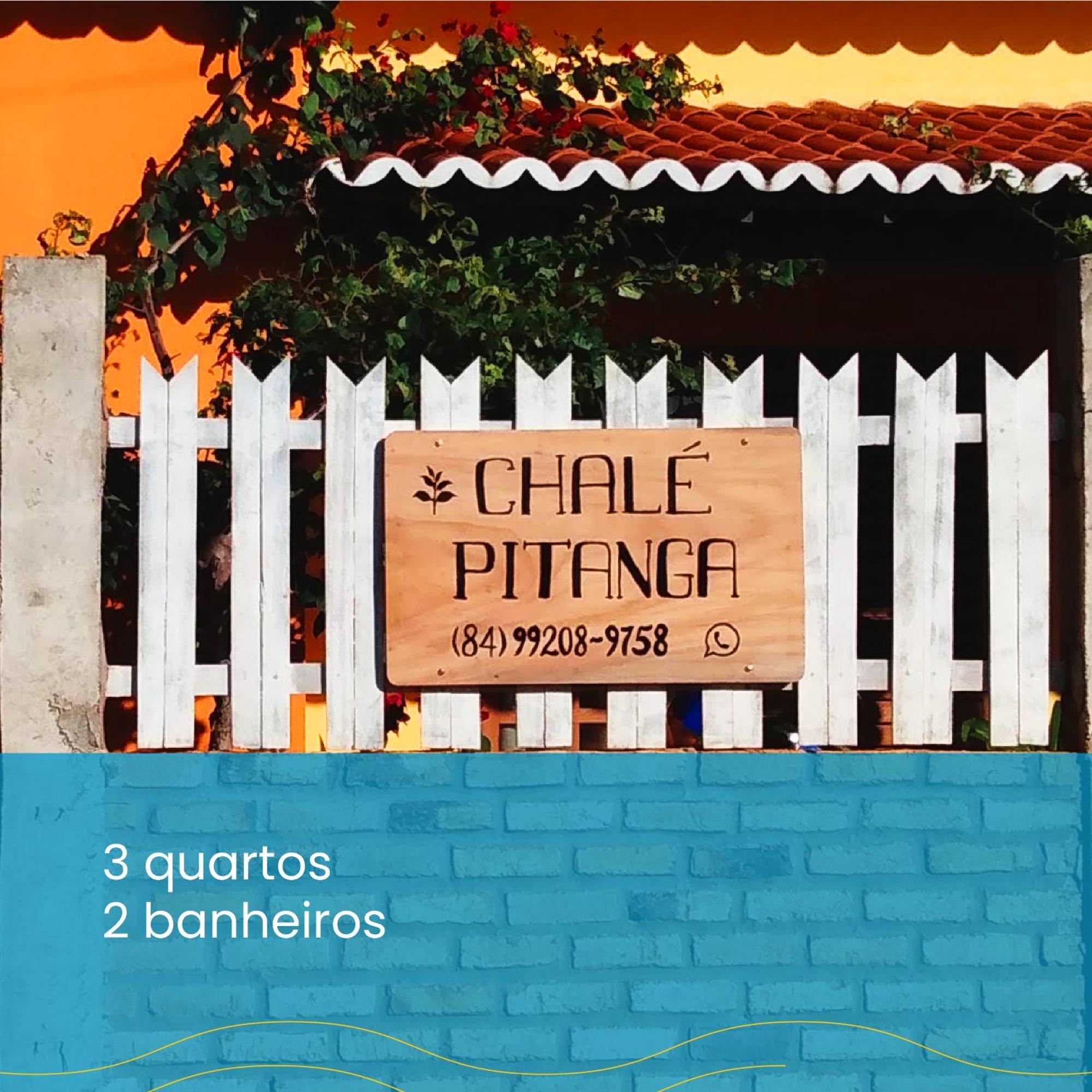 Chale Pitanga Villa São Miguel do Gostoso Kültér fotó